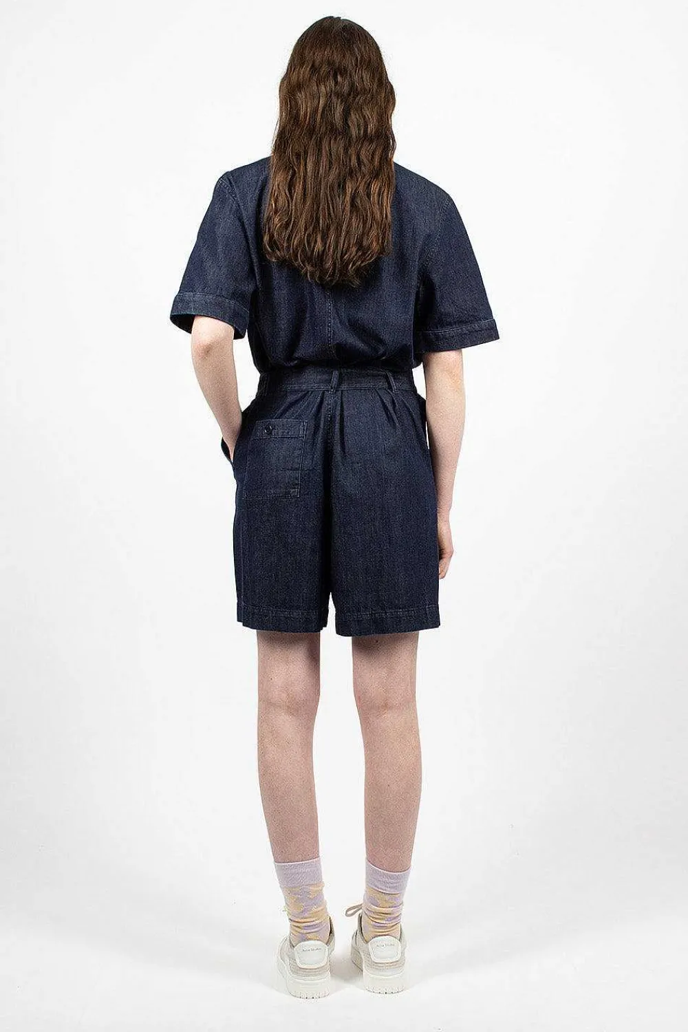 YMC Wanderer Playsuit Indigo| Trousers