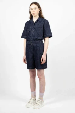 YMC Wanderer Playsuit Indigo| Trousers