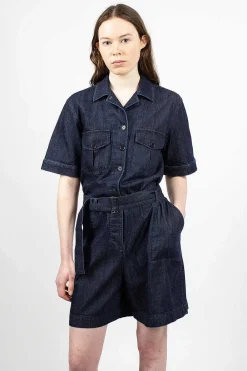 YMC Wanderer Playsuit Indigo| Trousers