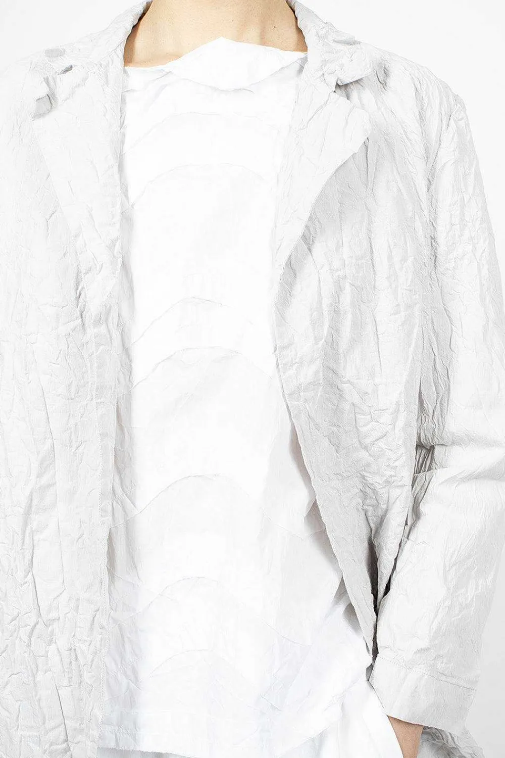 Daniela Gregis Washed Coat White Sand| Outerwear