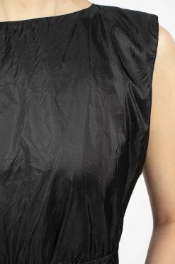 Daniela Gregis Washed Silk Button Pinafore| Dresses