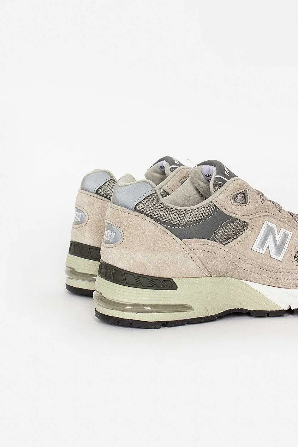 New Balance W991Gl Sneaker Grey/White/Silver| Sneakers