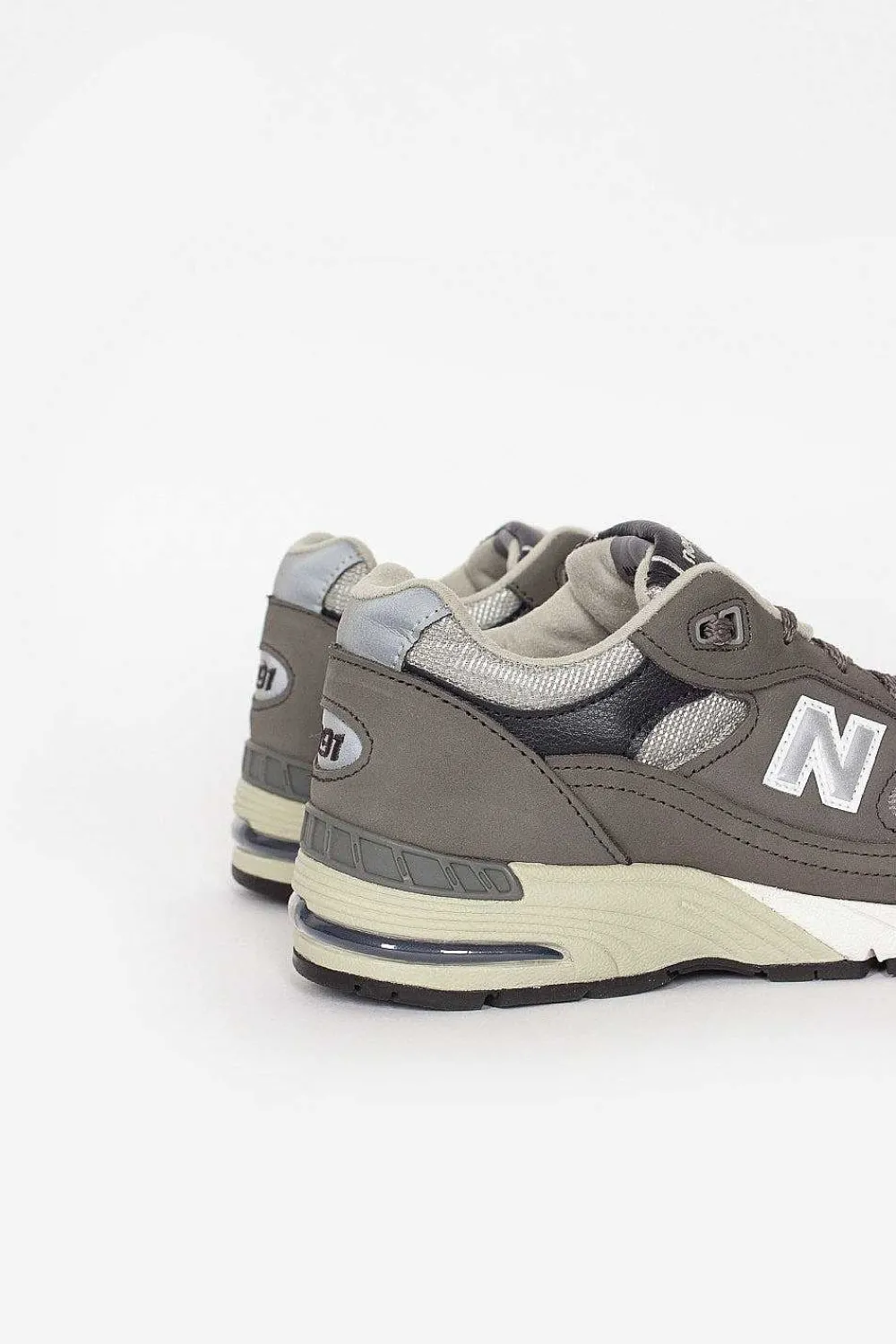 New Balance W991Gns Sneaker Castlerock Grey/Navy| Sneakers
