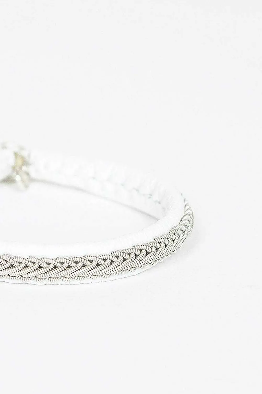 Maria Rudman White Hide A Bracelet 2| Bracelets