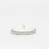 Maria Rudman White Hide B Bracelet| Bracelets
