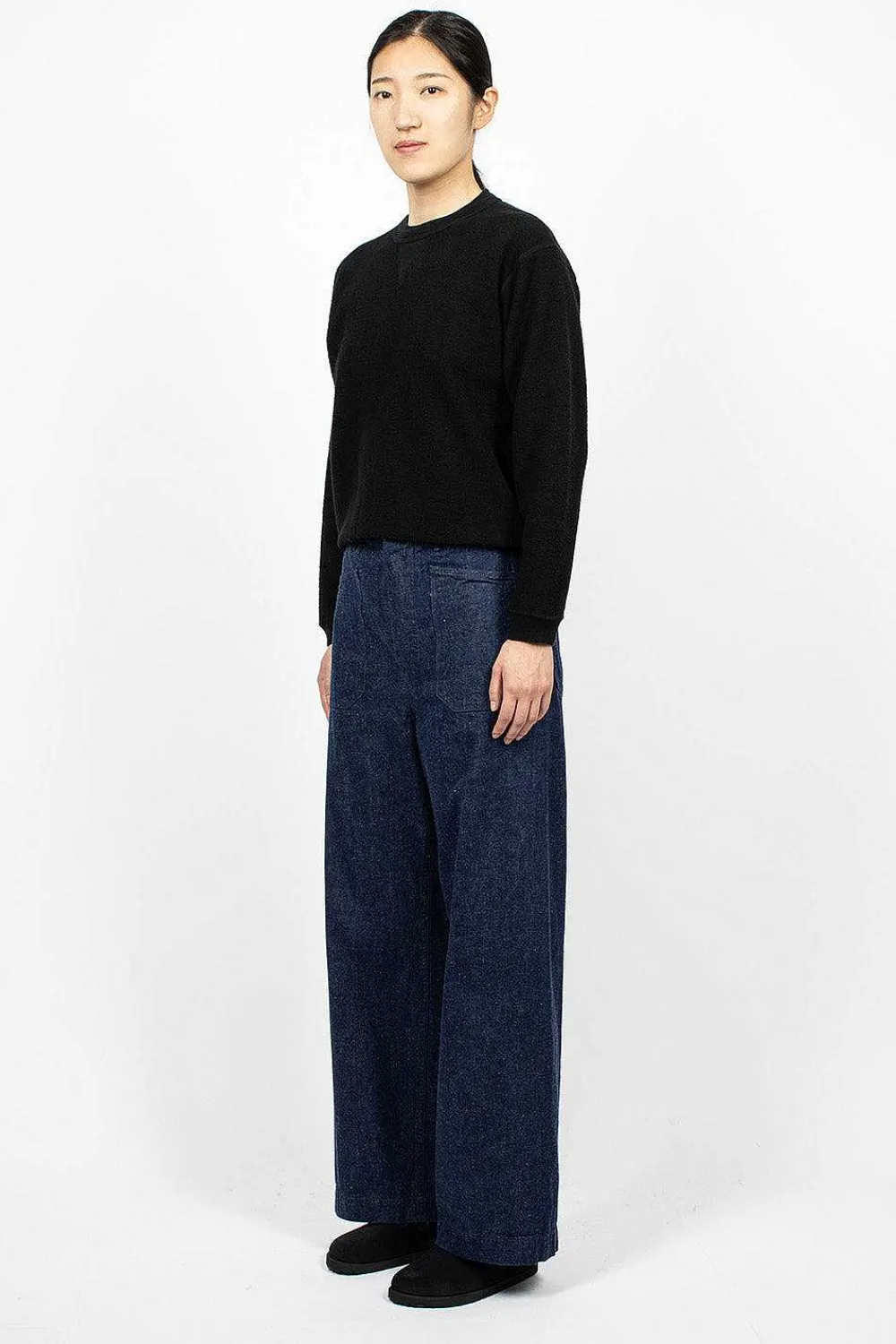 OrSlow Wide Leg Trouser One Wash| Trousers