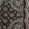 VISVIM Wildflower Scarf Black| Scarves & Gloves