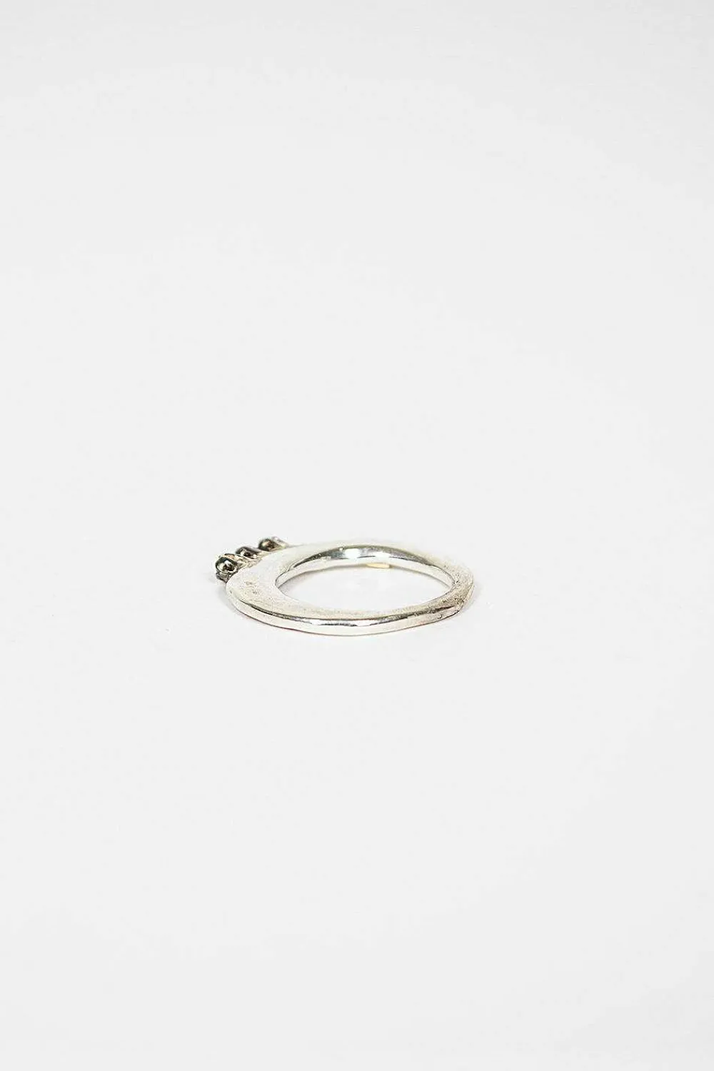 Rosa Maria Zhang Sterling Silver Black Diamond Ring| Rings