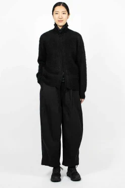 Needles Zipped Mohair Cardigan Black| Outerwear