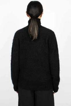 Needles Zipped Mohair Cardigan Black| Outerwear